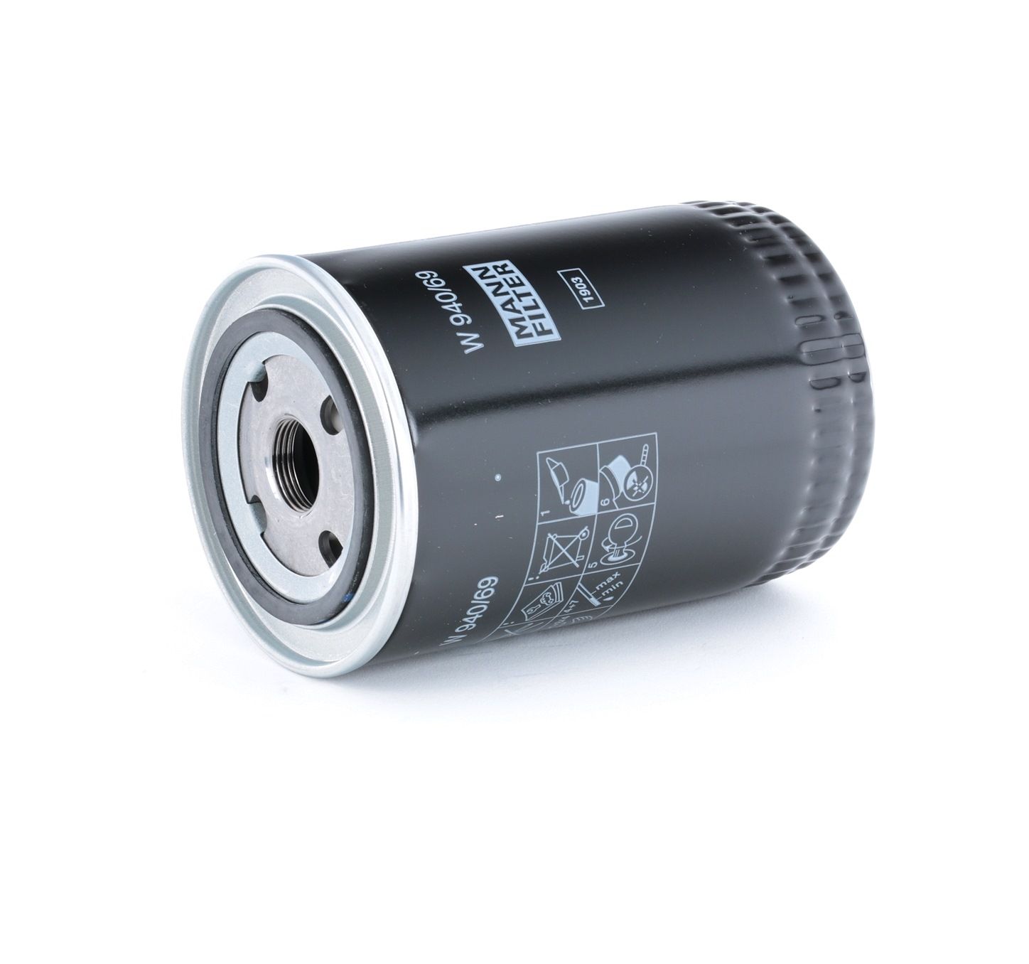 MANN-FILTER Öljynsuodatin MITSUBISHI,IVECO,MULTICAR W 940/69 2995655,500038753,MK666096 MK667378
