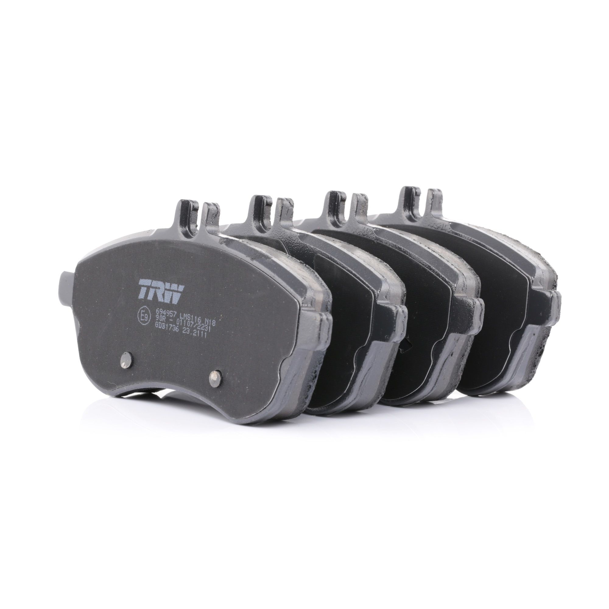 TRW Jarrupalat MERCEDES-BENZ GDB1736 0054200820,0054200920,0054201220 Jarrupalasarja,Jarrupala, Levyjarru 0054201520,0064207120,0074201620,0074205520