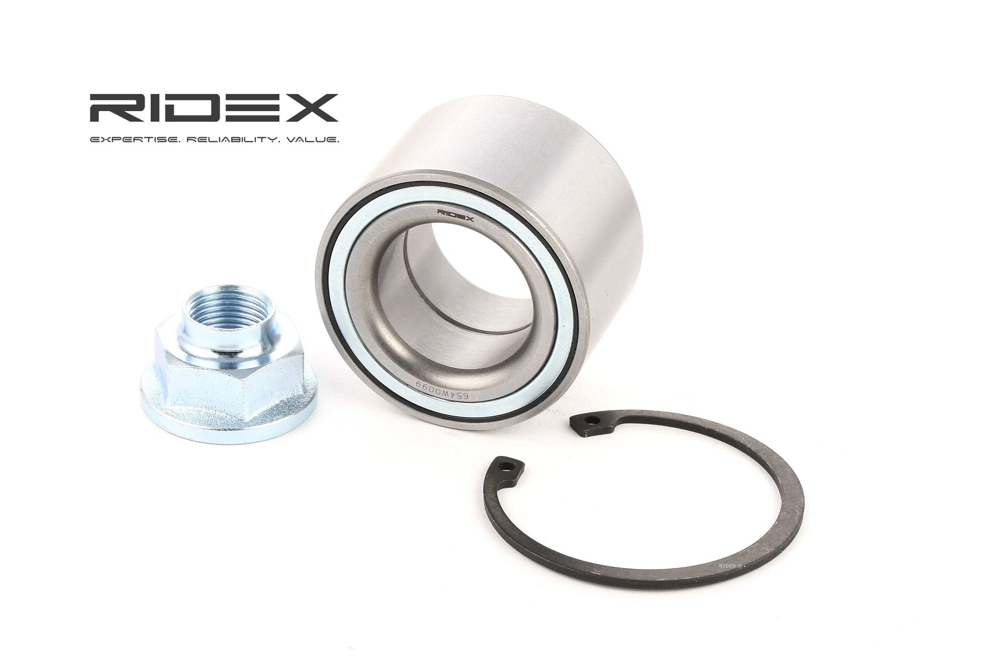 RIDEX Pyöränlaakerit OPEL,NISSAN,SUZUKI 654W0099 402104A00G,4700322,4344058J00 Pyöränlaakerisarja 4344078A00,4344078A00000,4344083E10,4344083E10000