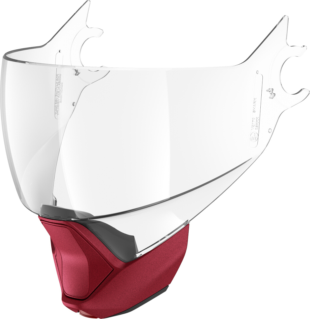 Shark Evojet Red Matt Clear