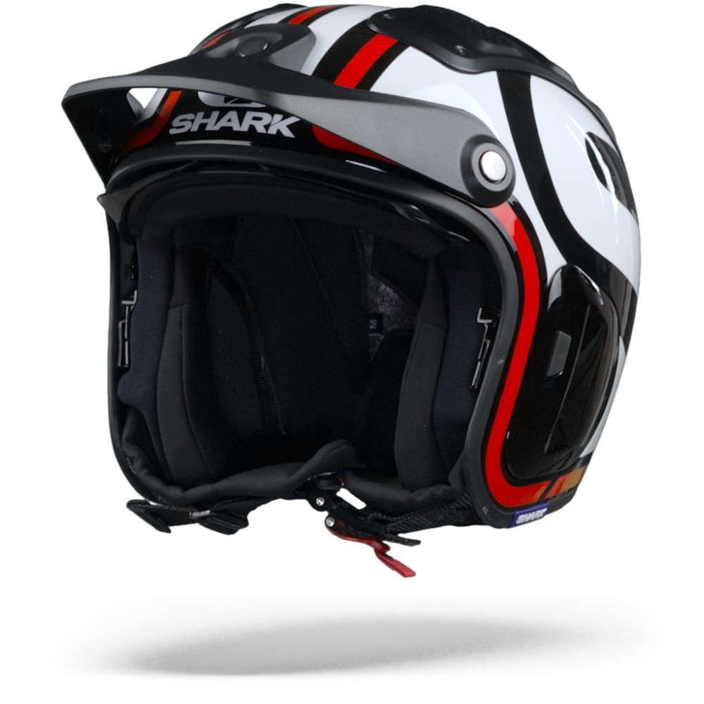Shark X-Drak 2 Thrust-R KWR Black White Red S