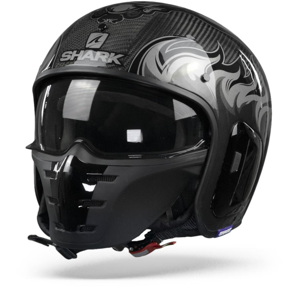 Shark S-Drak 2 Carbon Dagon DAA Carbon Anthracite Anthracite XS
