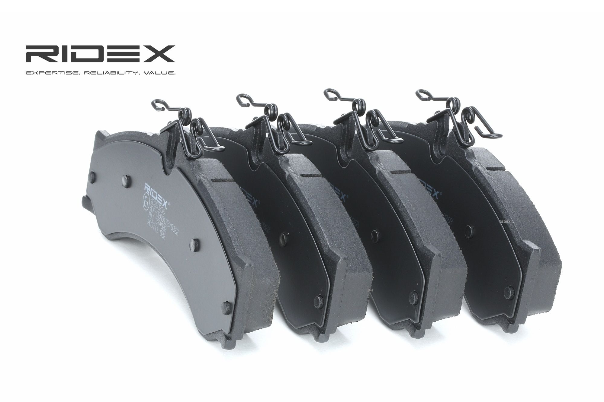 RIDEX Jarrupalat VW,MERCEDES-BENZ,MULTICAR 402B0336 05103556AA,05103790AA,0024204120 Jarrupalasarja,Jarrupala, Levyjarru 0024204220,0034201720