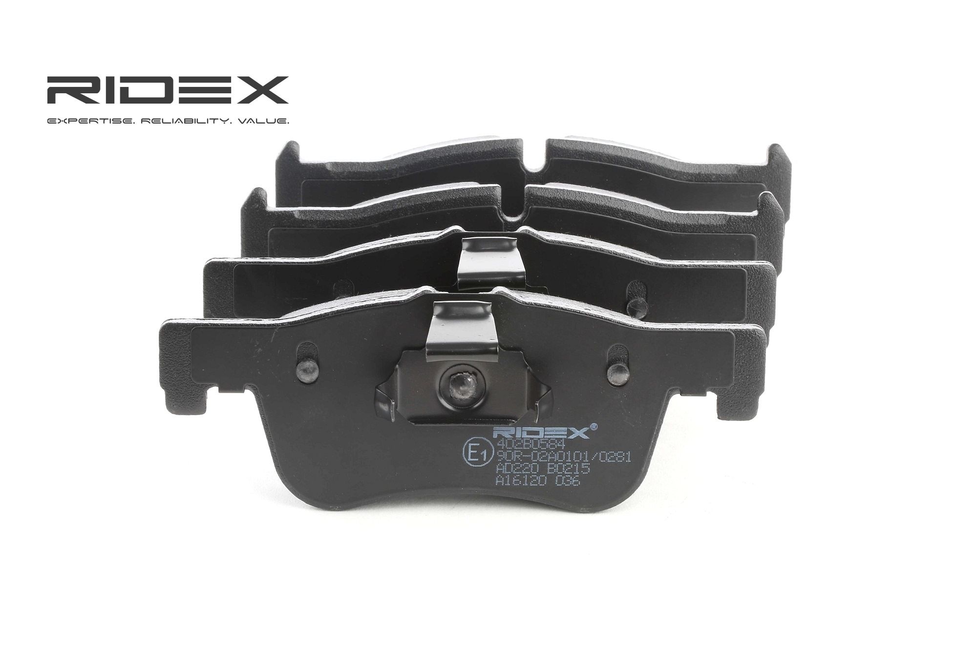 RIDEX Jarrupalat BMW 402B0584 34116850567,34116858910 Jarrupalasarja,Jarrupala, Levyjarru