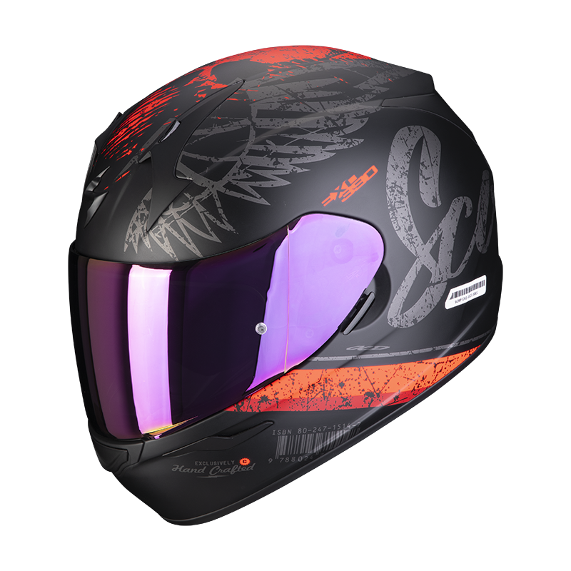 Scorpion Exo-390 Ighost Matt Black-Silver M