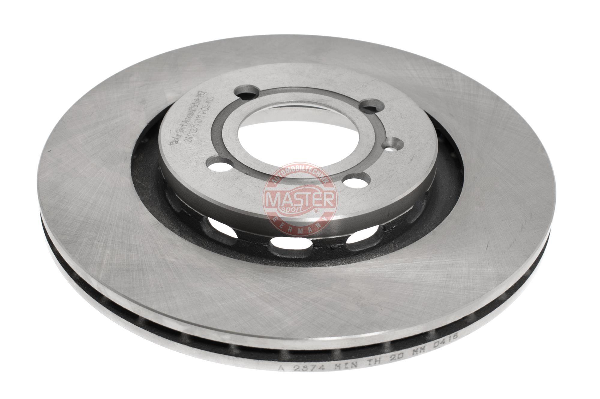 MASTER-SPORT Jarrulevyt VW,SEAT 24012201011-PCS-MS 535615301 Jarrulevy