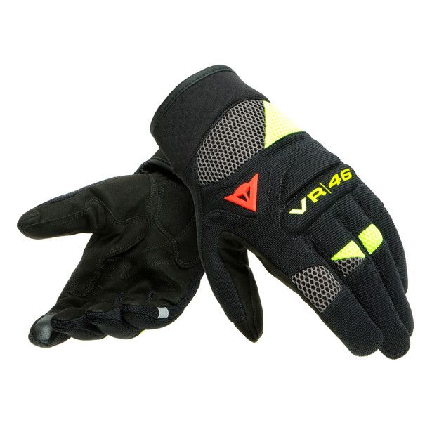 Dainese VR46 Curb Short Black Anthracite Fluo Yellow S