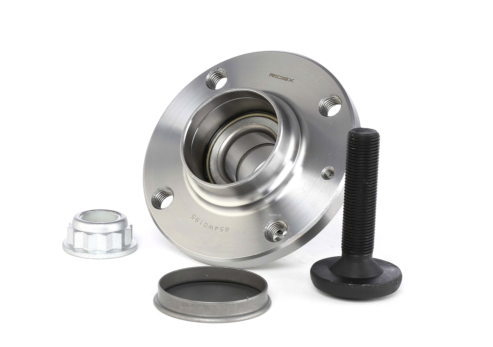 RIDEX Pyöränlaakerit VW,SEAT 654W0195 6K9501477,6K9501477WB,1GD501477WB Pyöränlaakerisarja 6K9501477,6K9501477WB