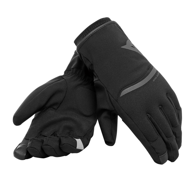 Dainese Plaza 2 Unisex D-Dry Gloves Black Black XS