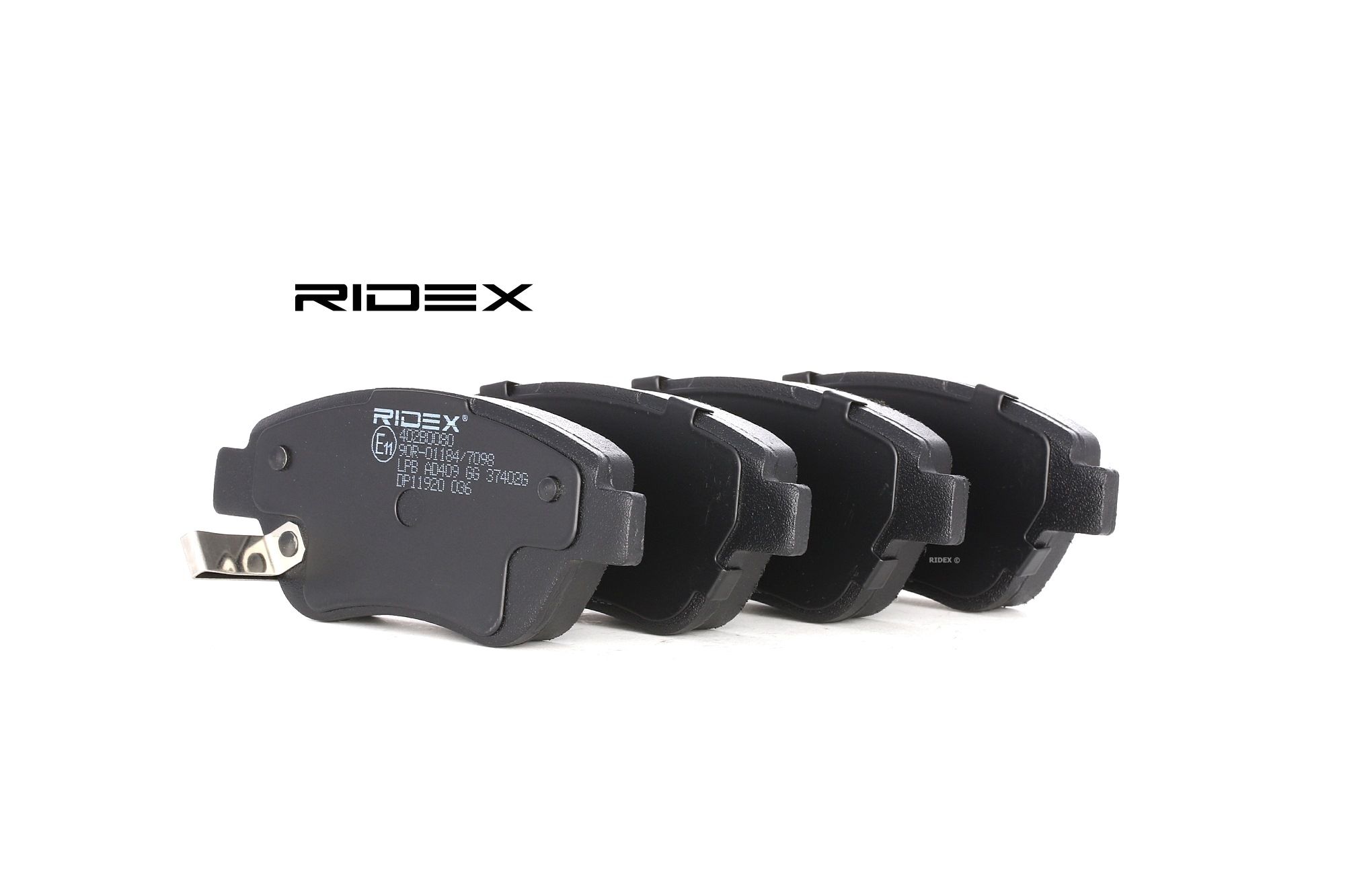 RIDEX Jarrupalat OPEL,FIAT,PROTON 402B0080 77363942,77363974,77364477 Jarrupalasarja,Jarrupala, Levyjarru 77364517,77364919,93169292,01605153,01605184
