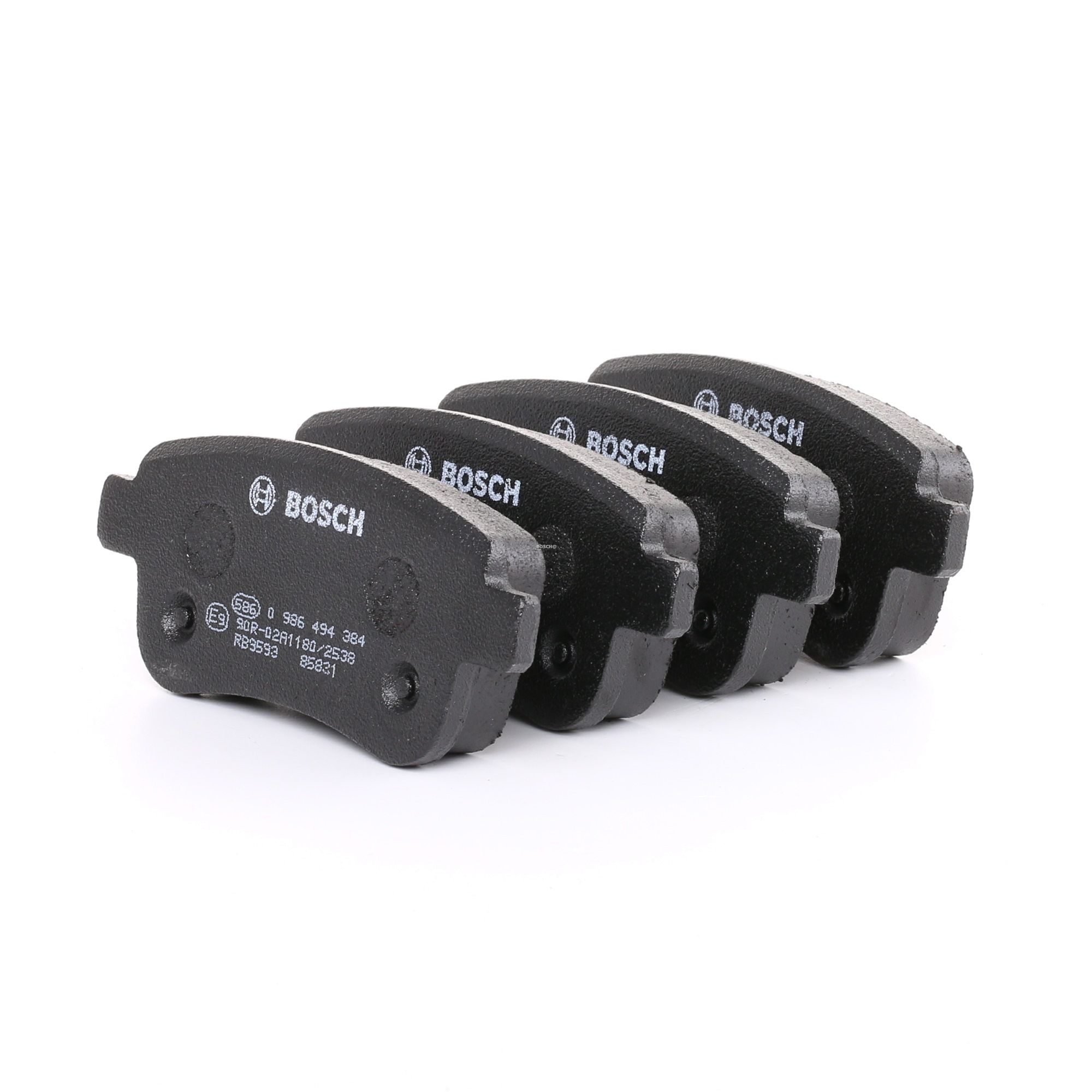 BOSCH Jarrupalat RENAULT 0 986 494 384 440603734R,440604694R Jarrupalasarja,Jarrupala, Levyjarru