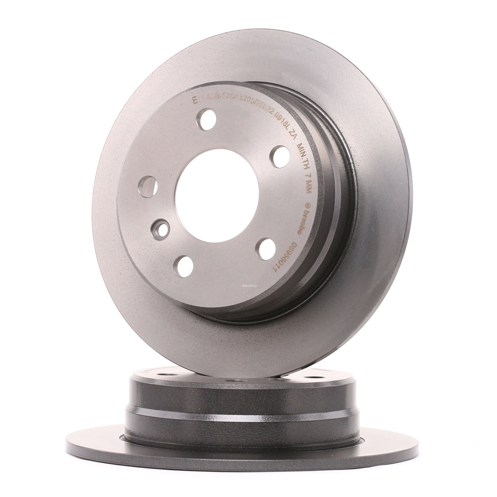 BREMBO Jarrulevyt MERCEDES-BENZ 08.9580.11 1694230012,1694230312,1694230912 Jarrulevy A1694230012,A1694230312,A1694230912