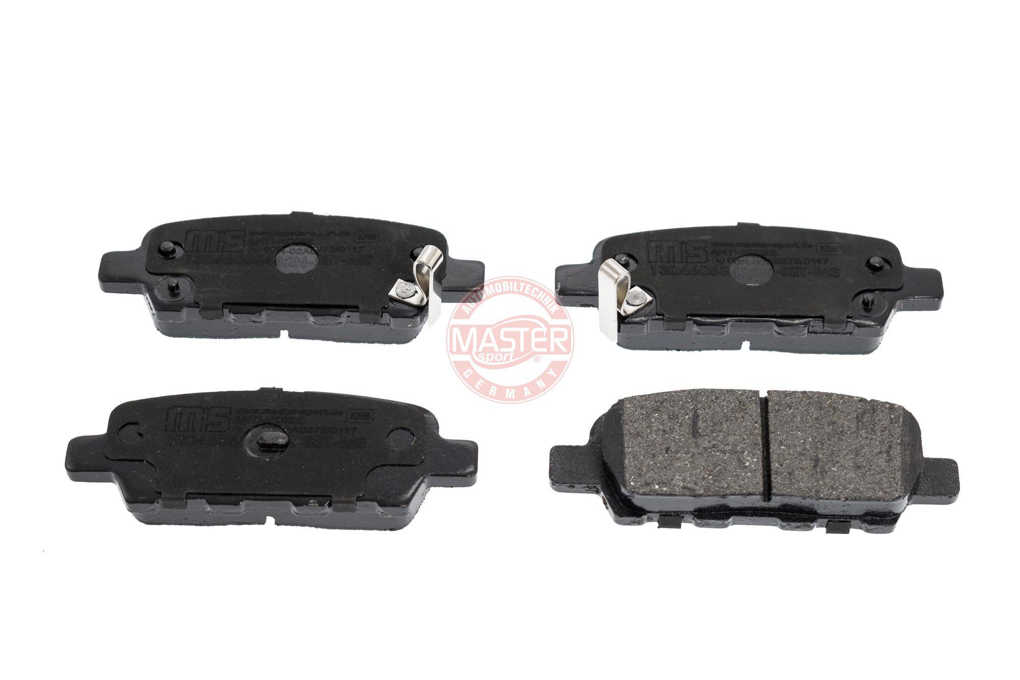MASTER-SPORT Jarrupalat RENAULT,NISSAN,INFINITI 13046058432N-SET-MS 440608H385,44060AL585,44060AL586 Jarrupalasarja,Jarrupala, Levyjarru D40601GZ0C