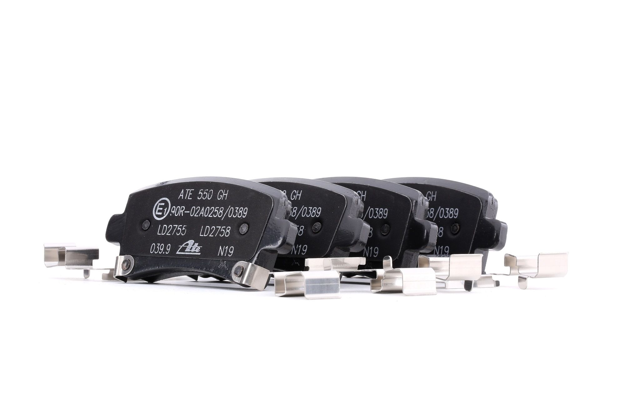 ATE Jarrupalat OPEL,CHEVROLET,SAAB 13.0470-2755.2 22846362,22846363,13237766 Jarrupalasarja,Jarrupala, Levyjarru 13338368,13343451,1605104,1605179