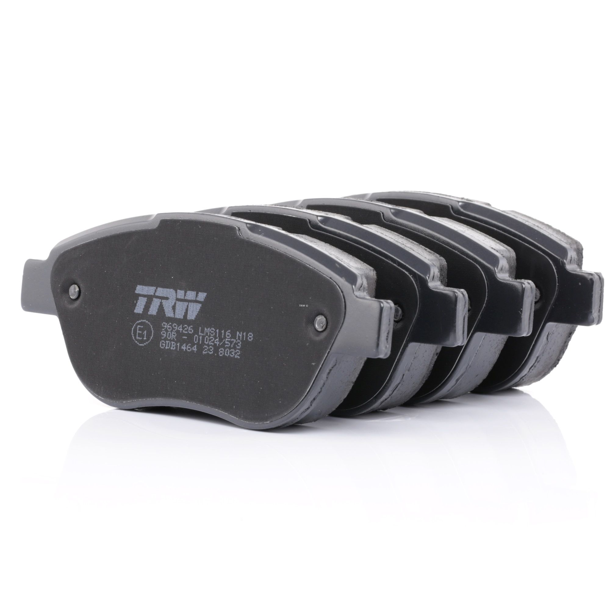 TRW Jarrupalat FIAT,PEUGEOT,CITROËN GDB1464 1611140780,1611140980,425222 Jarrupalasarja,Jarrupala, Levyjarru 425235,425253,425370,425385,425427,425471