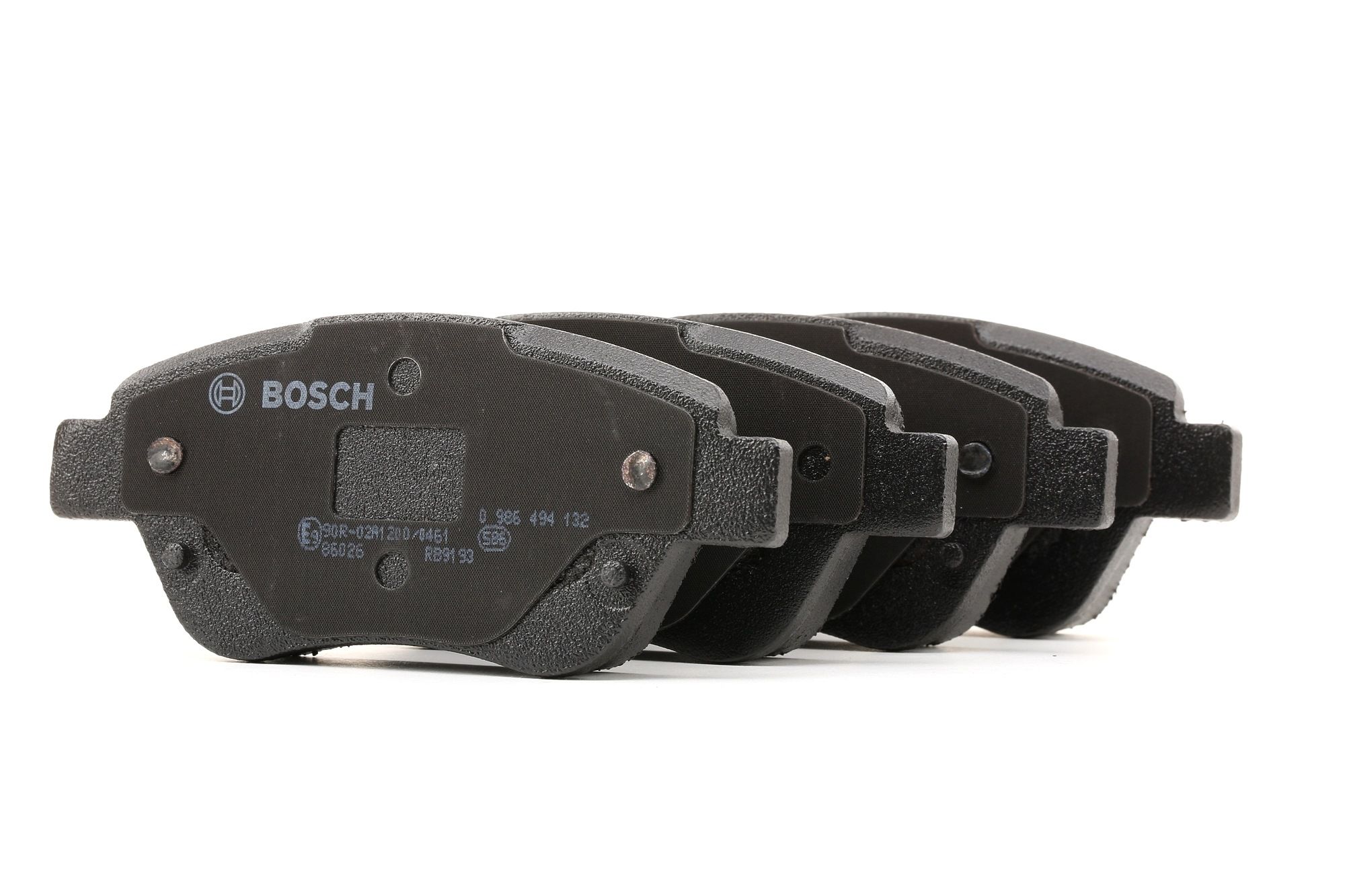 BOSCH Jarrupalat FORD,FIAT,LANCIA 0 986 494 132 77362179,77363035,77363992 Jarrupalasarja,Jarrupala, Levyjarru 77364473,77364919,98845078,9949556