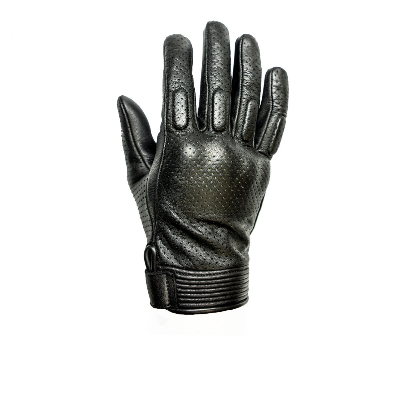 Helstons Side Perforated Black T9