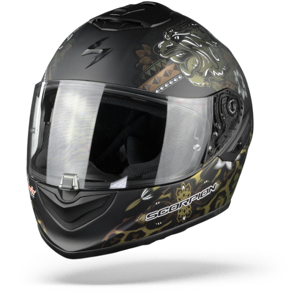 Scorpion EXO-1400 Air Toa Matt Black Gold 2XL