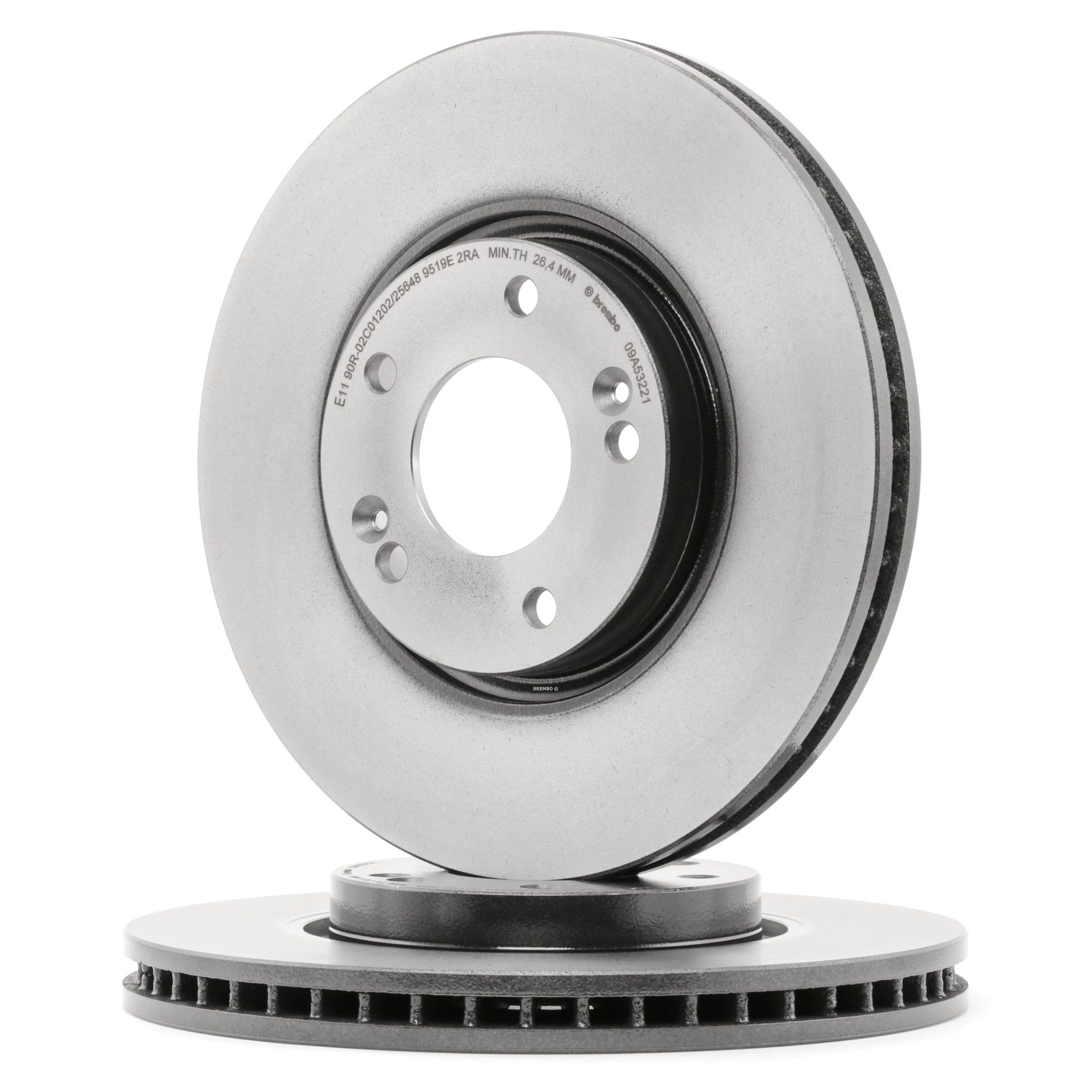 BREMBO Jarrulevyt HYUNDAI,KIA 09.A532.21 517122L500,517121M500,S517122L500 Jarrulevy