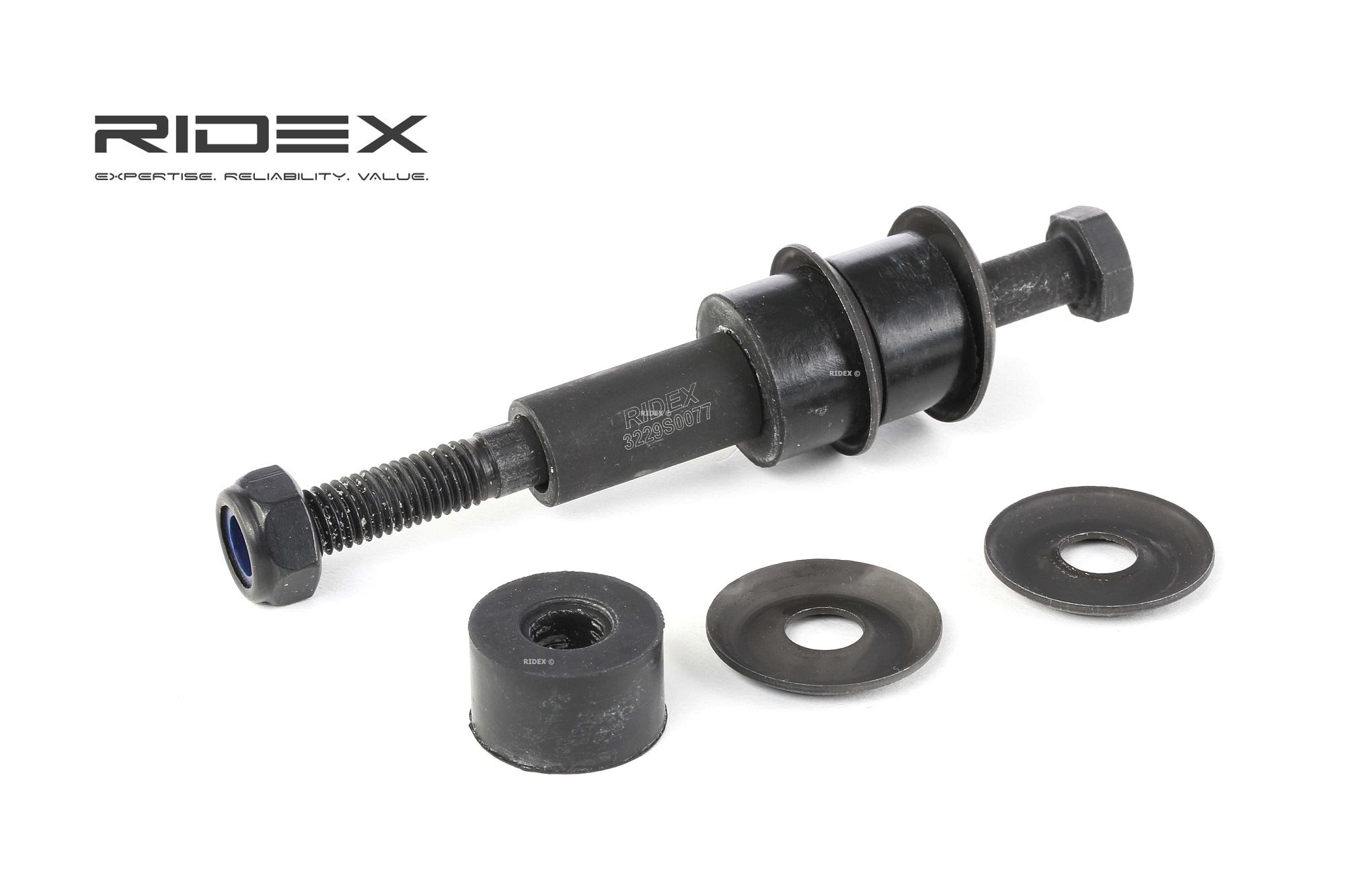 RIDEX Koiranluu MITSUBISHI,PROTON 3229S0077 MB241974,MR392730,MR954888 Kallistuksenvakaajan Yhdystanko,Tanko, Kallistuksenvaimennin