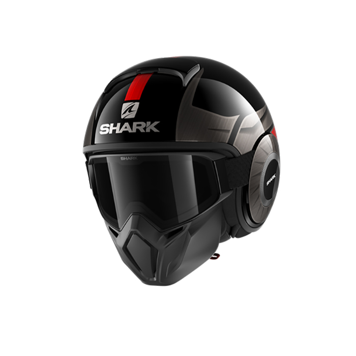 Shark Street Drak Tribute Rm Black Chrom Red KUR M