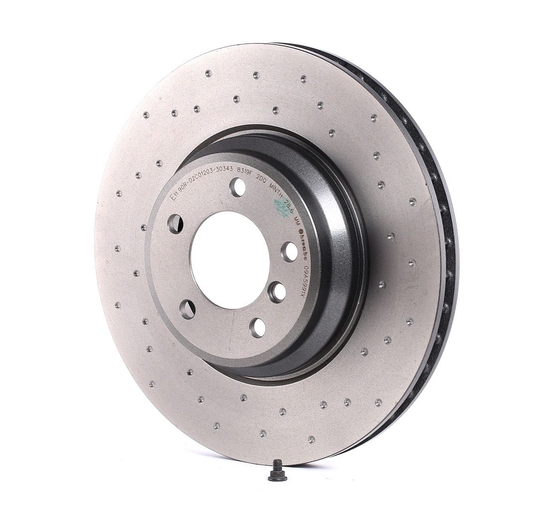 BREMBO Jarrulevyt BMW 09.A599.1X 34116770729,34116855000 Jarrulevy