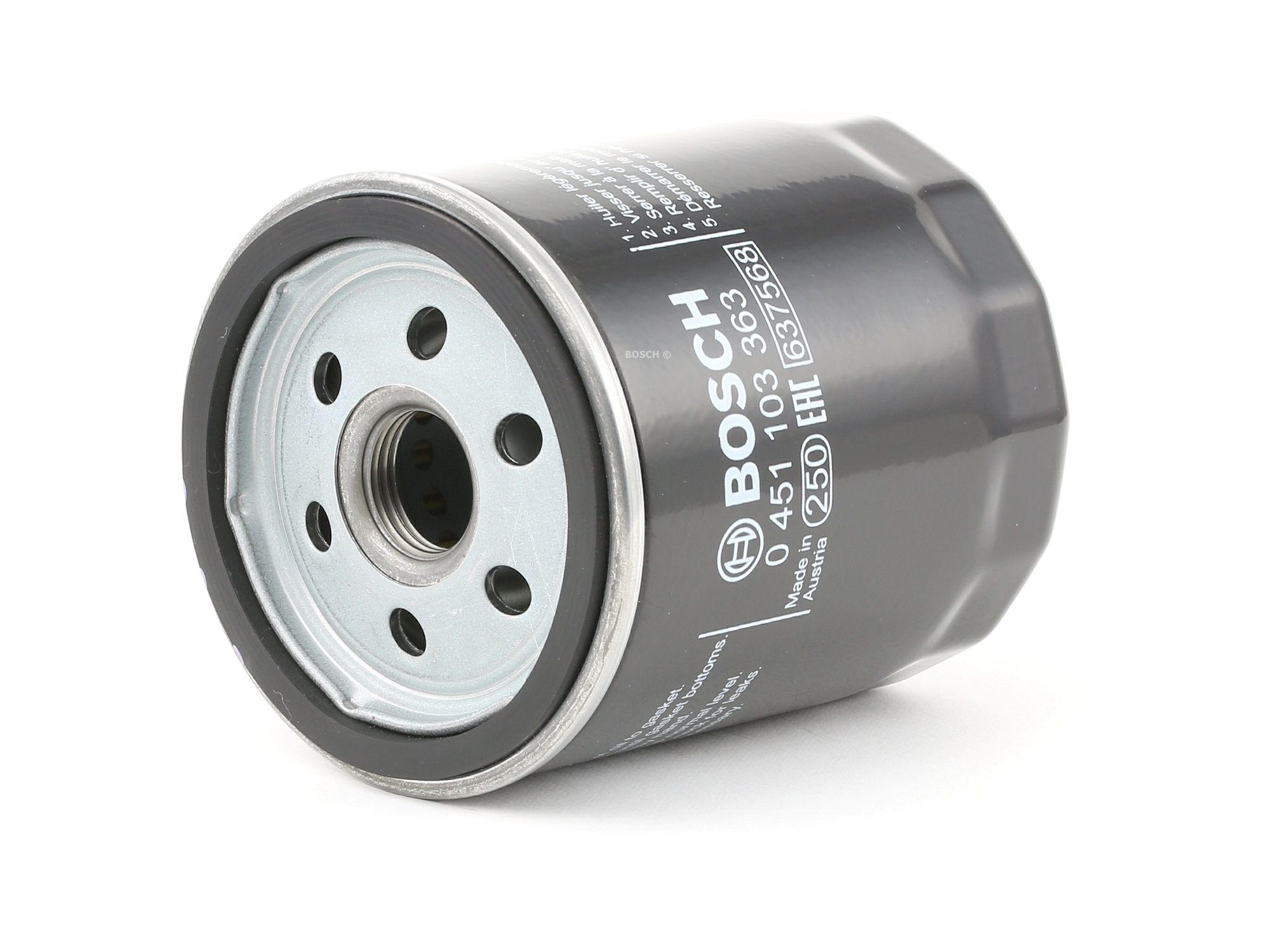 BOSCH Öljynsuodatin FORD,MAZDA,VOLVO 0 451 103 363 1218846,1250507,1595247 1S7E6714BA,1S7G6714CA,1S7G6714DA,LF1014302,30711781
