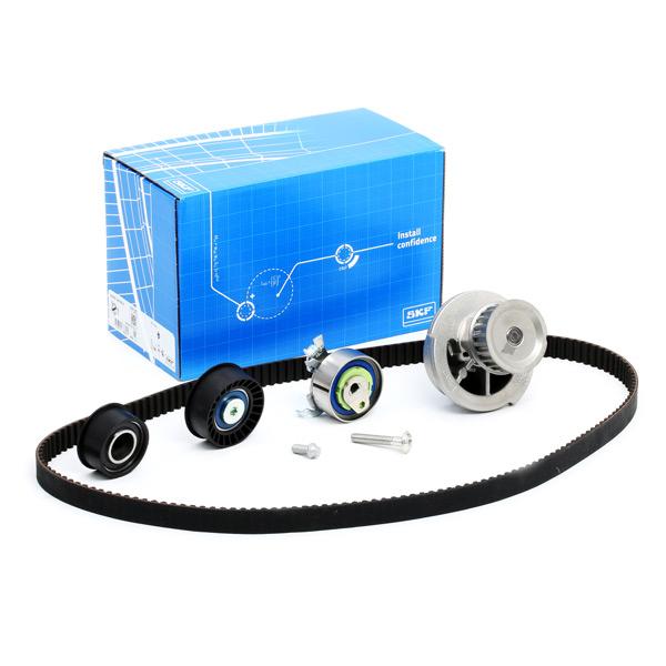 SKF Vesipumppu + Jakohihnasarja OPEL,VAUXHALL VKMC 05150-3 24426500,55567191,11093601 1334046,1334066,2005201,24426500,24447883,24451896,55350580