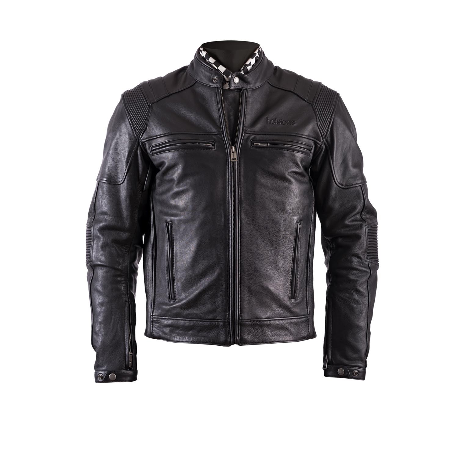 Helstons Trust Plain Black L