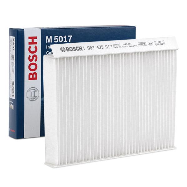 BOSCH Raitisilmasuodatin FIAT,JEEP 1 987 435 017 77366480,51918017,52063810 Sisäilmansuodatin,Suodatin, Sisäilma 77366480,A22002900,77366480,A22002900