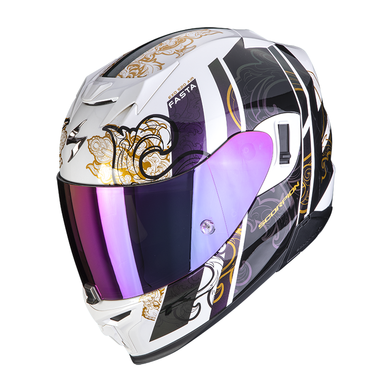 Scorpion Exo-520 Air Fasta White Chameleon XXS