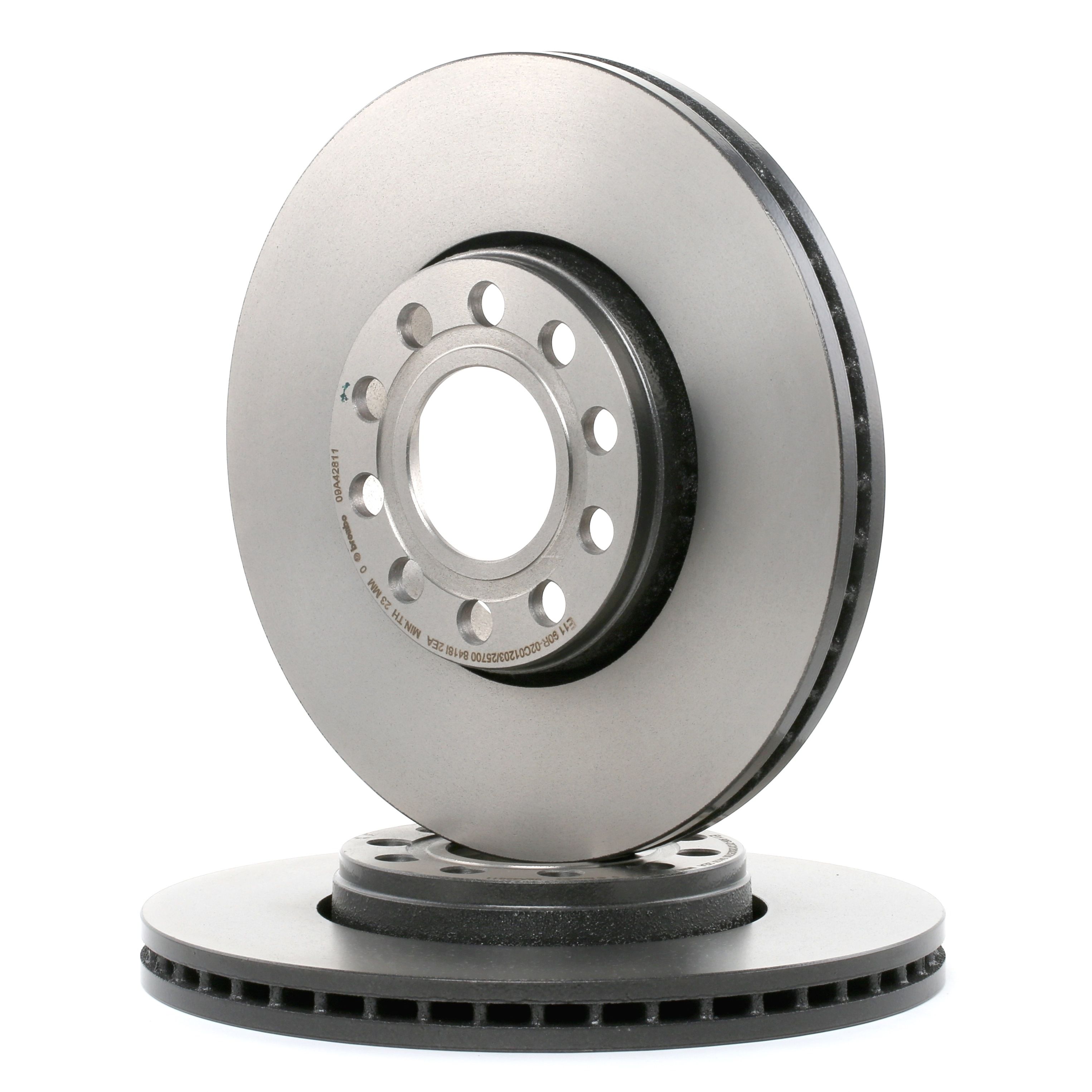 BREMBO Jarrulevyt VW,SKODA 09.A428.11 4B0615301B,4B0615301B,JZW615301B Jarrulevy