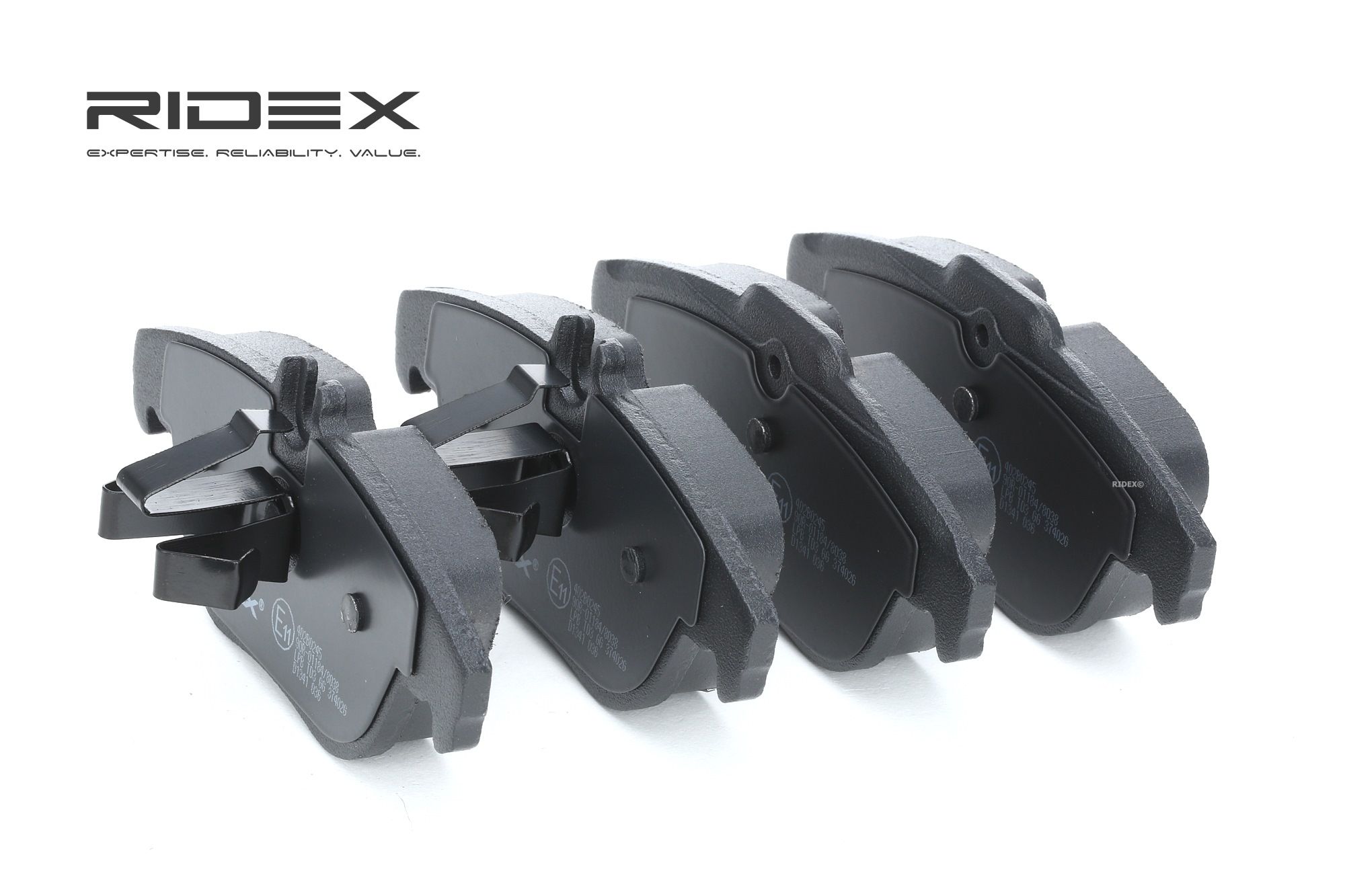 RIDEX Jarrupalat MERCEDES-BENZ 402B0245 0054200720,0054204220,0054204320 Jarrupalasarja,Jarrupala, Levyjarru 005420432041,0054204920,0054205120