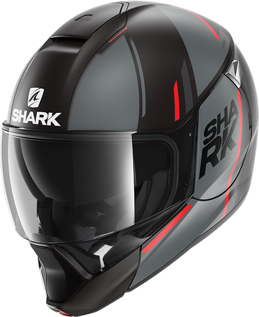 Shark Evojet Vyda Mat Black Anthracite Red XL