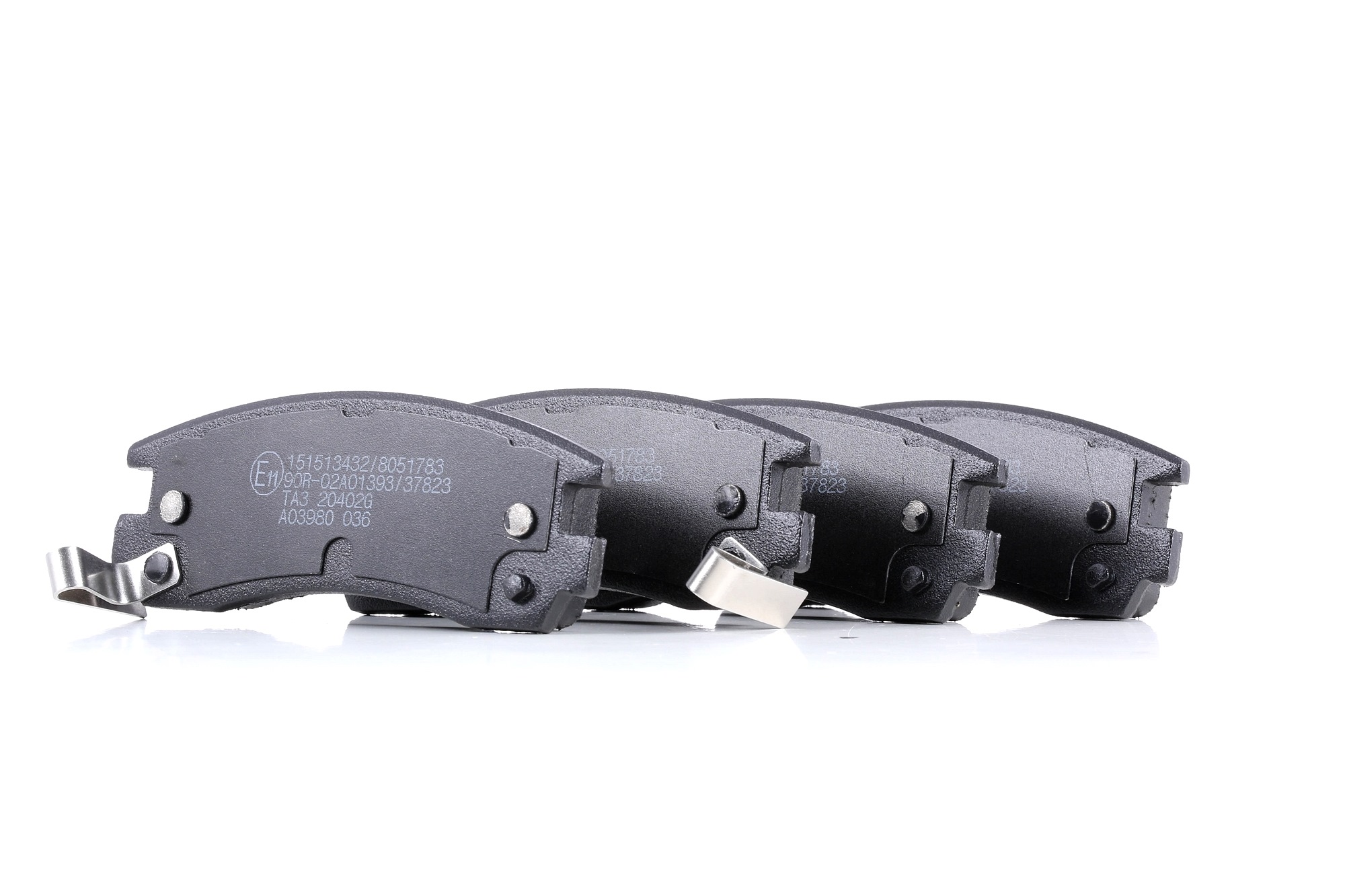 RIDEX Jarrupalat OPEL,CHEVROLET,BUICK (SGM) 402B0768 12510037,18021692,18045984 Jarrupalasarja,Jarrupala, Levyjarru 19152685,88967229,93734240,1605939