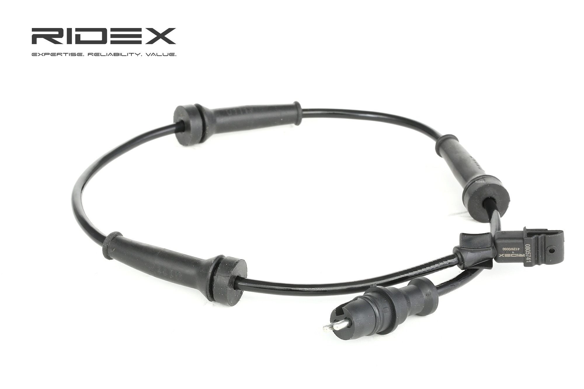 RIDEX ABS Anturi RENAULT 412W0060 2405400517,A2405400517,8200043135 ABS Tunnistin,Tunnistin, Kiertonopeus 8200296570,8200346992,8200043135,8200296570