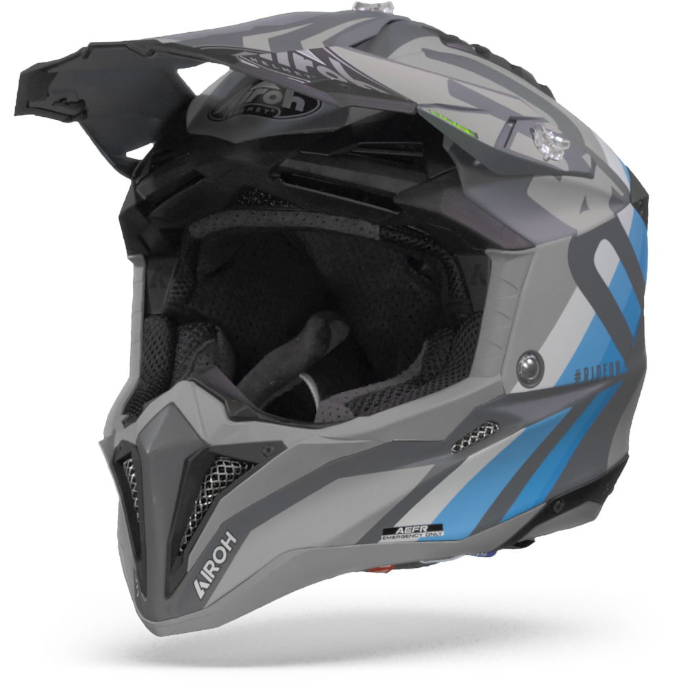 Airoh Aviator 3 Rainbow Grey Graphic XS