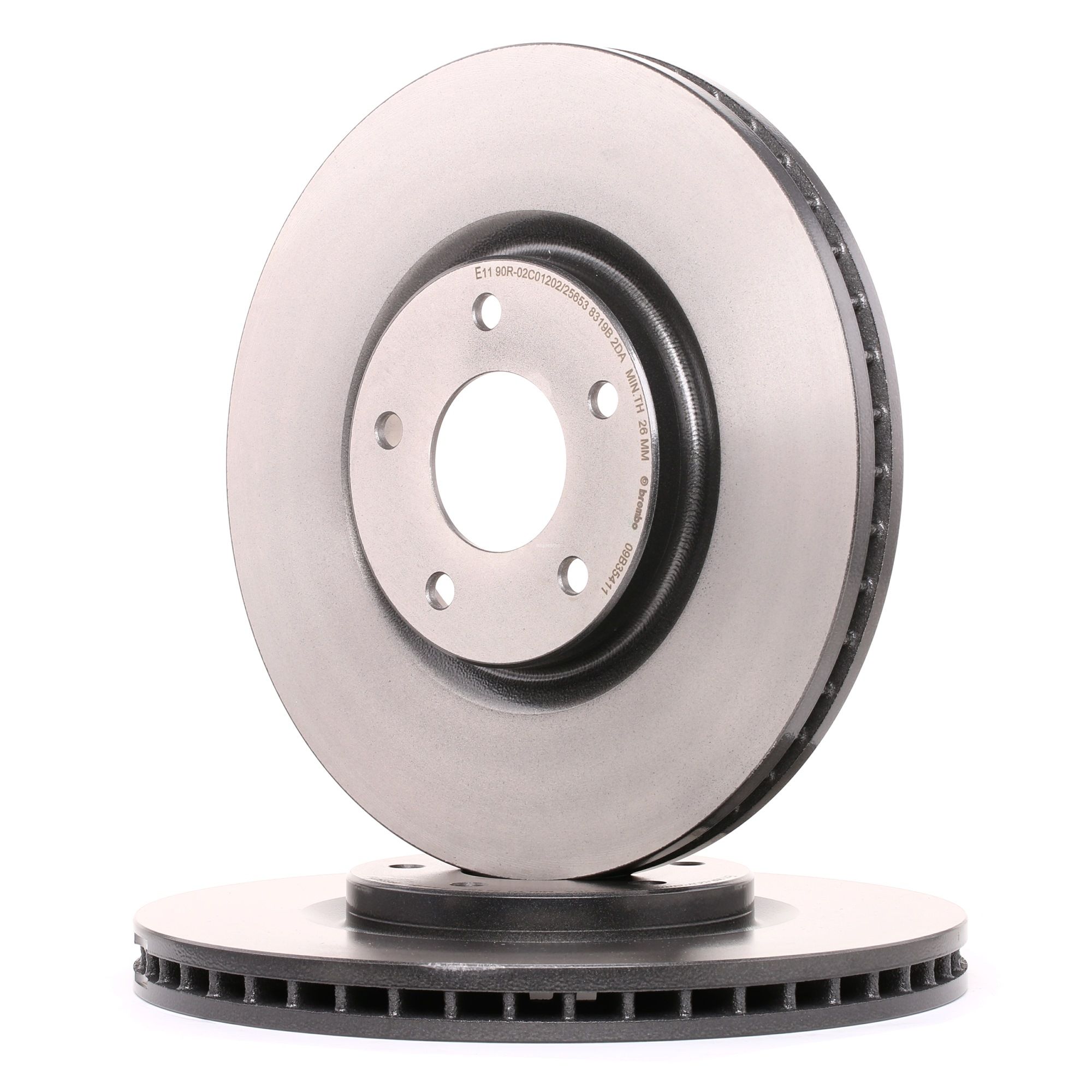 BREMBO Jarrulevyt RENAULT,NISSAN 09.B354.11 40206ET01A,402069828R,40206JY00A Jarrulevy 40206JY01A,8660002095