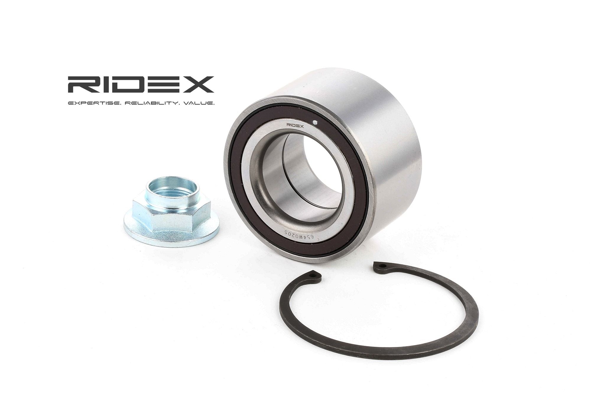 RIDEX Pyöränlaakerit MAZDA 654W0205 BBM22615XB,BBM233047,BN8B33047 Pyöränlaakerisarja BN8B33047A,BP4L33047,BP4L33047A,BP4L33047B,C23626151A,C23626151B