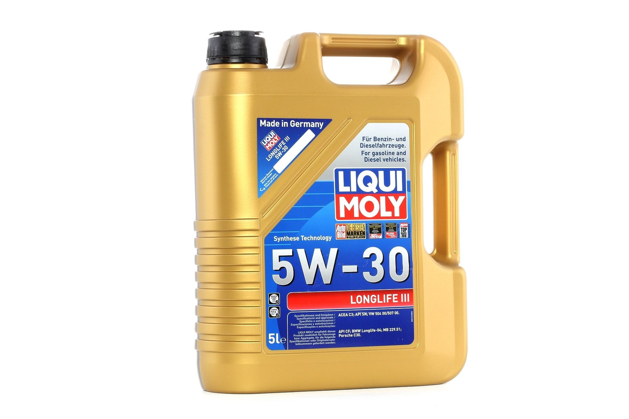 LIQUI MOLY Moottoriöljy VW,AUDI,MERCEDES-BENZ 20647