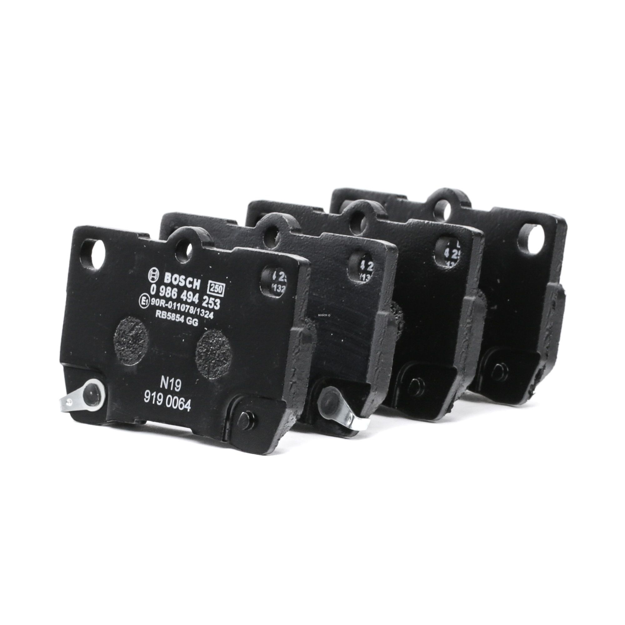 BOSCH Jarrupalat LEXUS 0 986 494 253 0446622190,0446630210,0446630240 Jarrupalasarja,Jarrupala, Levyjarru 0446653010,0446622190,0446630210,0446630240