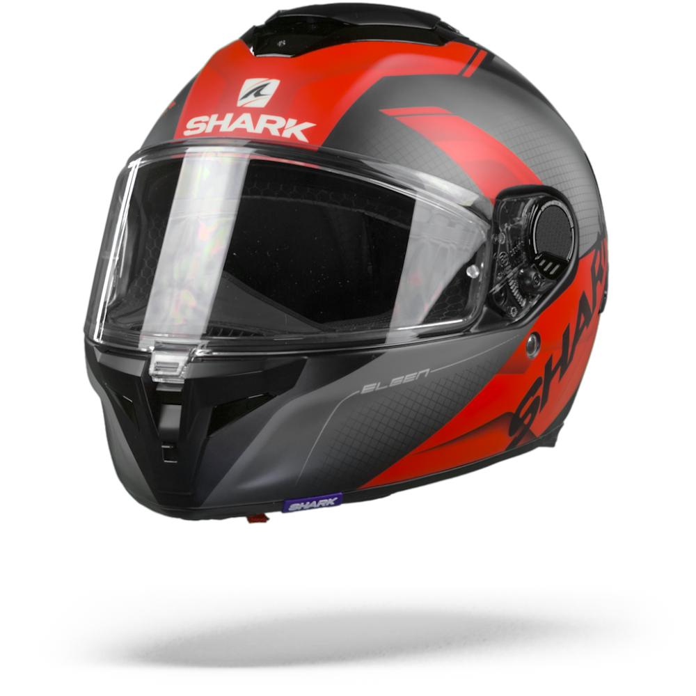 Shark Spartan GT Elgen Matt KAR Black Anthracite Red 2XL