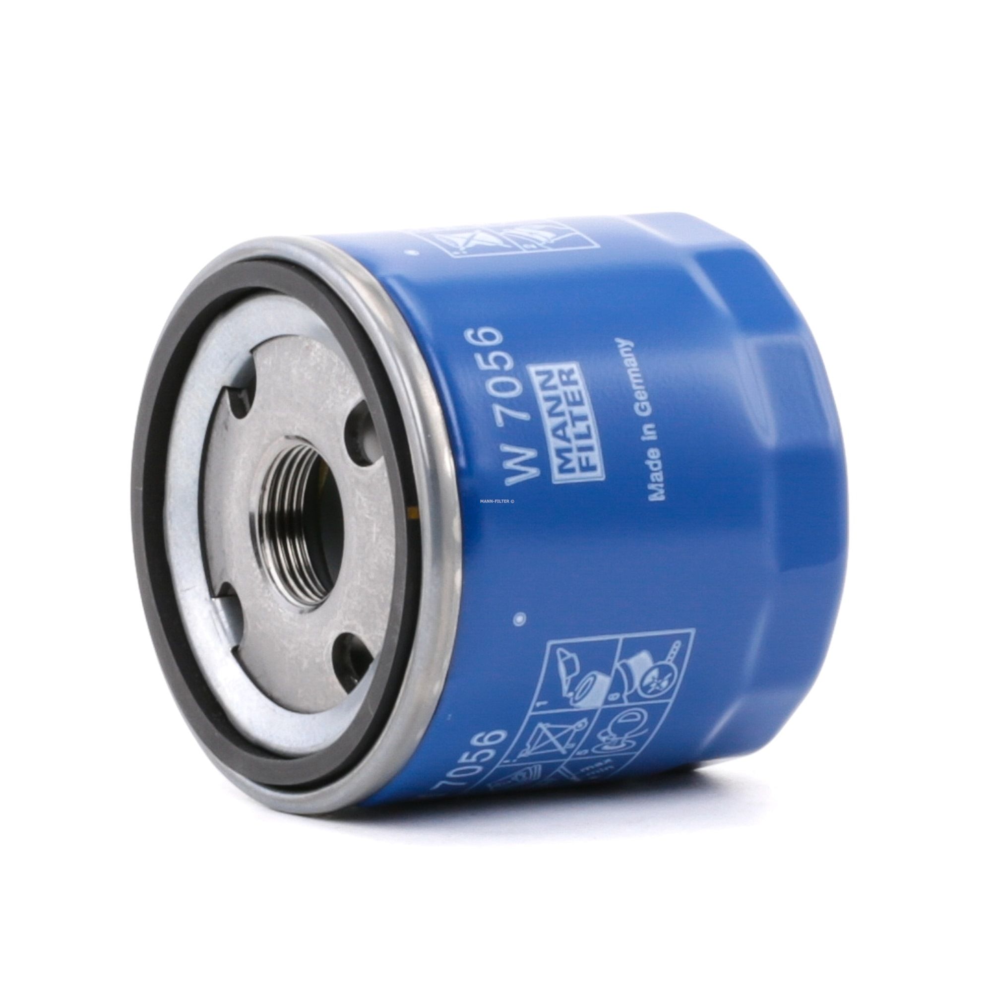 MANN-FILTER Öljynsuodatin OPEL,CHEVROLET,MG W 7056 12640445,12640445,55496755 55496756,55499629,650189,650237,95528296,12640445,12667194,12670058