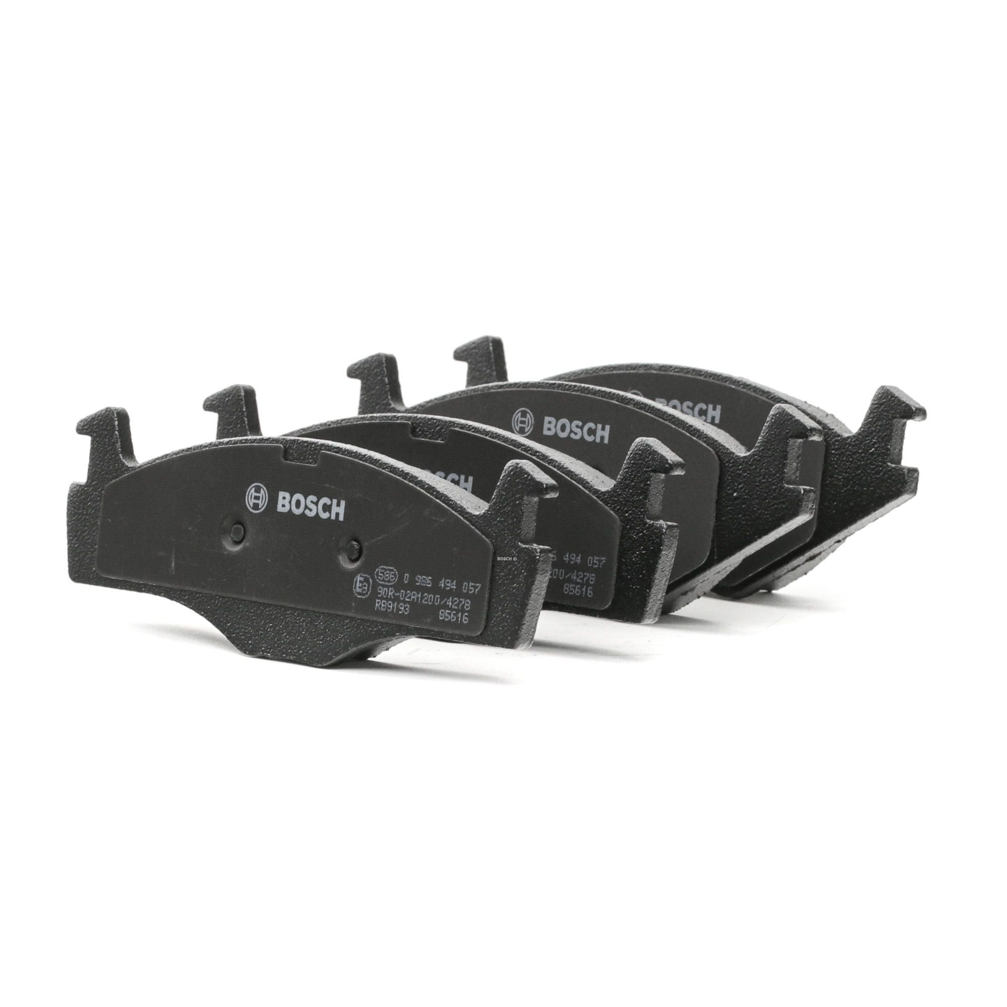 BOSCH Jarrupalat VW,SEAT 0 986 494 057 867698151 Jarrupalasarja,Jarrupala, Levyjarru