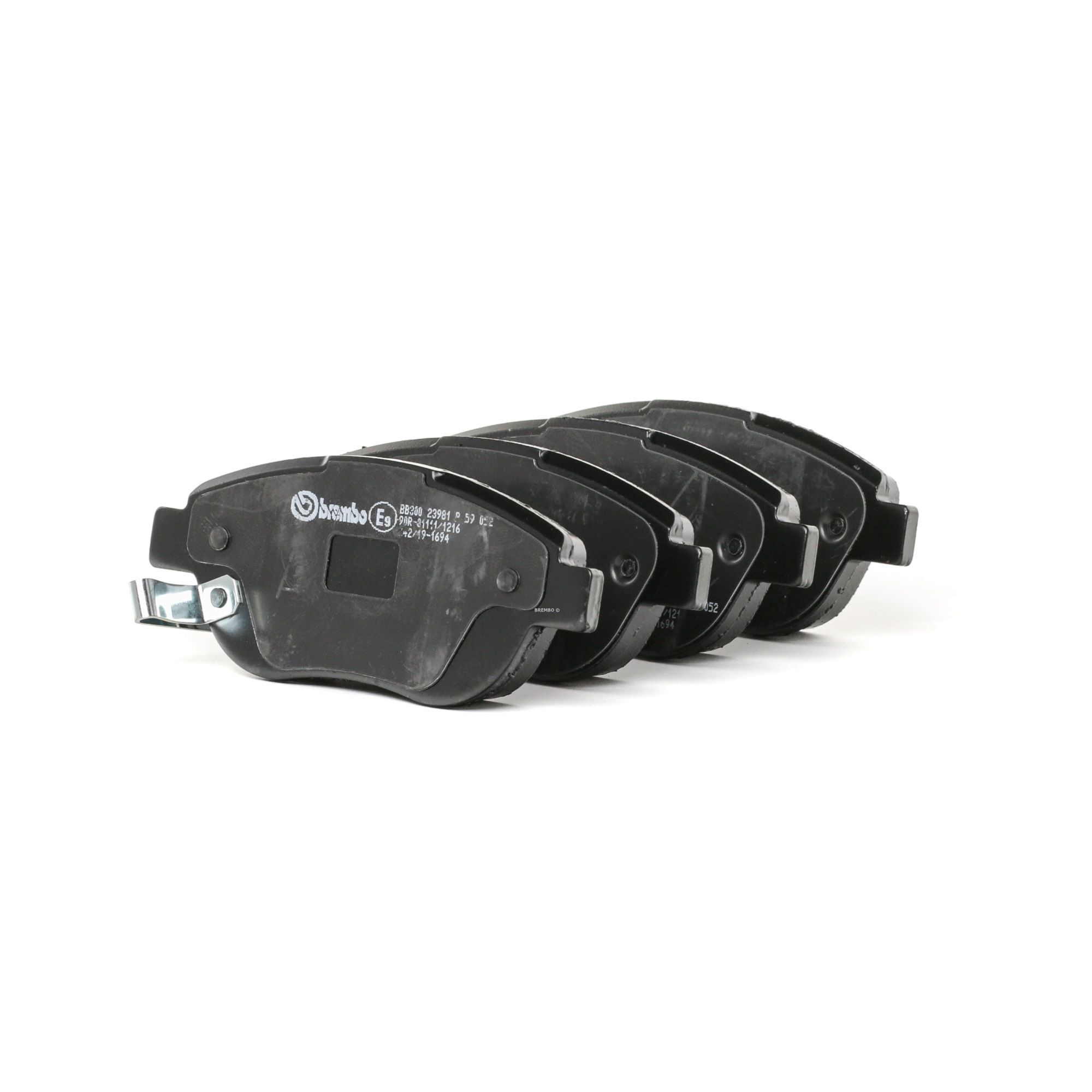 BREMBO Jarrupalat OPEL,FIAT,VAUXHALL P 59 052 0000077366481,68190118AA,77366481 Jarrupalasarja,Jarrupala, Levyjarru 1605354,93169175,93189816