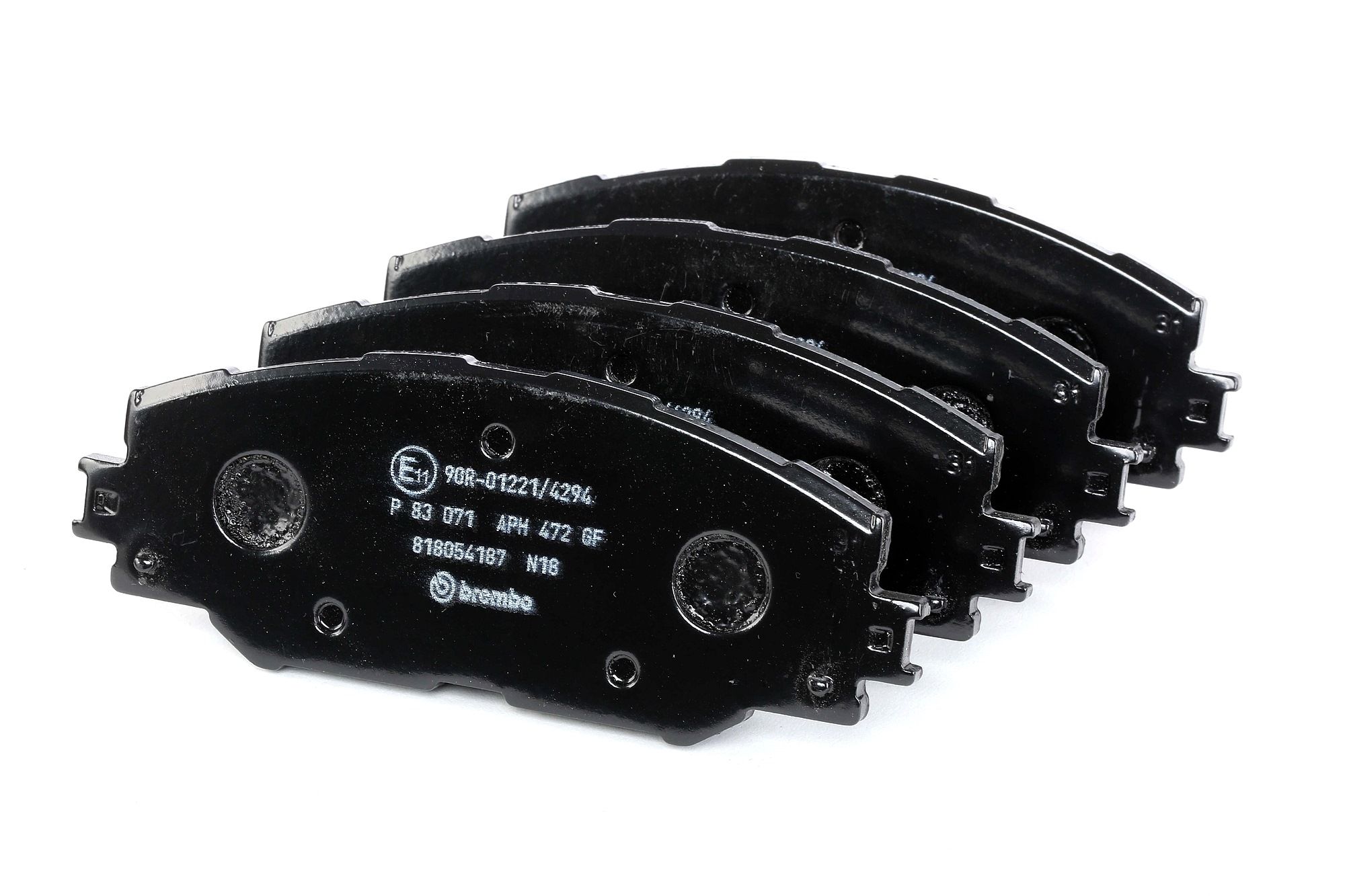 BREMBO Jarrupalat TOYOTA P 83 071 19184911,0446502230,044650R031 Jarrupalasarja,Jarrupala, Levyjarru 0446542140,0446542150,0446542180,0446542190
