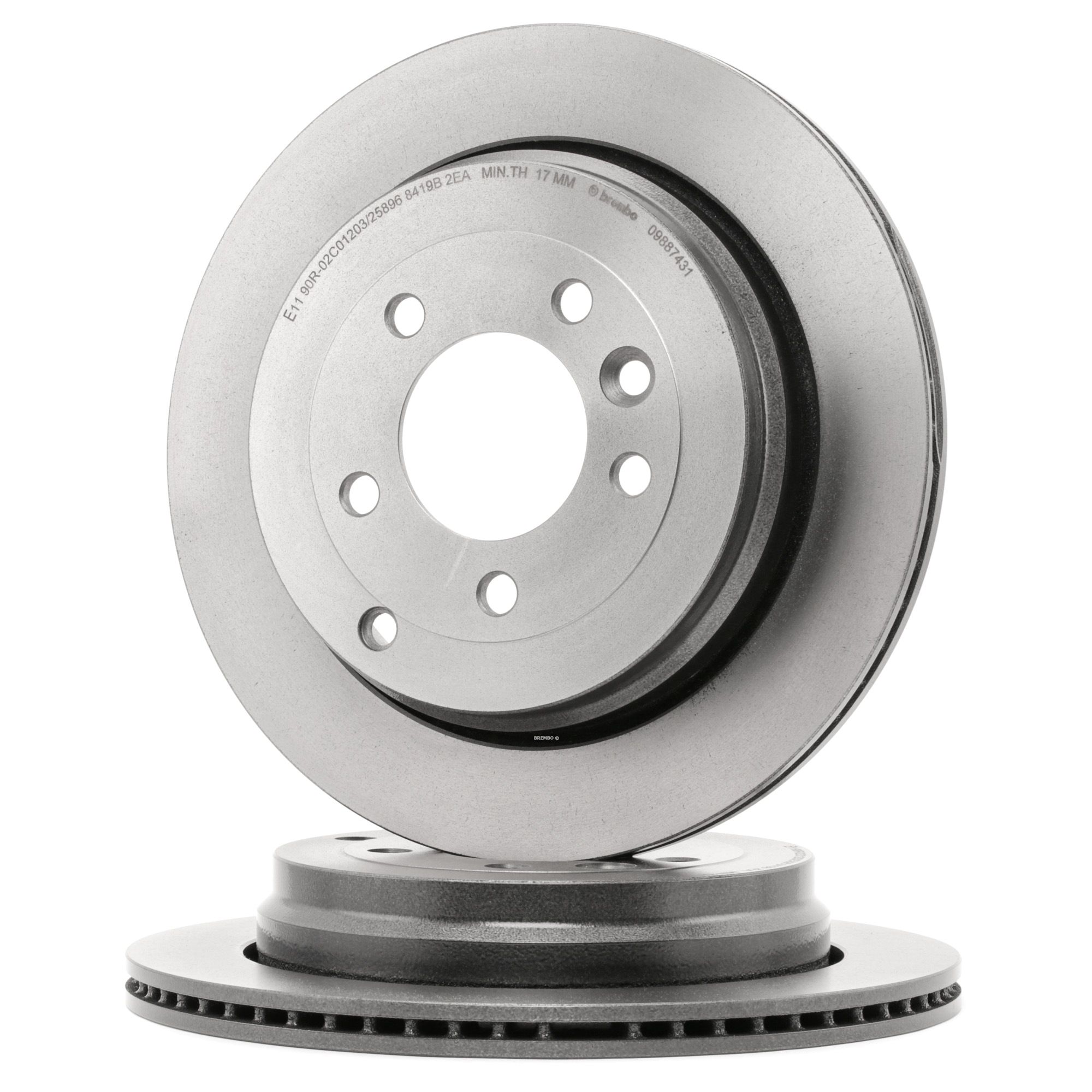 BREMBO Jarrulevyt LAND ROVER 09.8874.31 SDB000632,SDB000633,SDB000634 Jarrulevy SDB000635,SDB000636,SDB500150