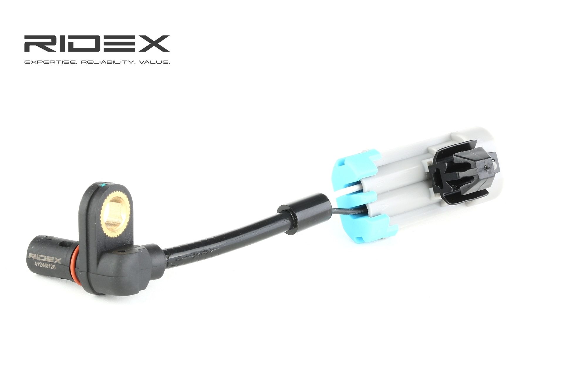 RIDEX ABS Anturi OPEL,CHEVROLET,VAUXHALL 412W0120 4809313,96626078 ABS Tunnistin,Tunnistin, Kiertonopeus