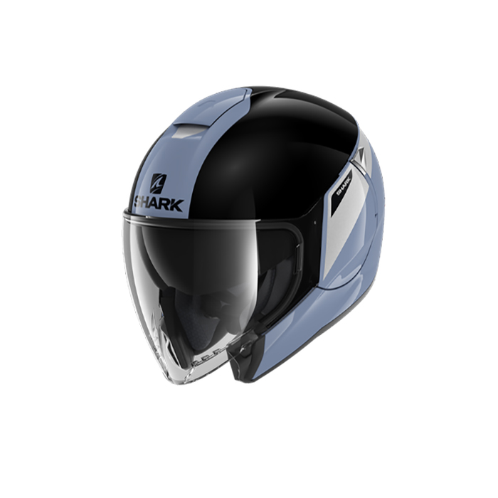 Shark Citycruiser Karonn Silver Silver Black SSK L