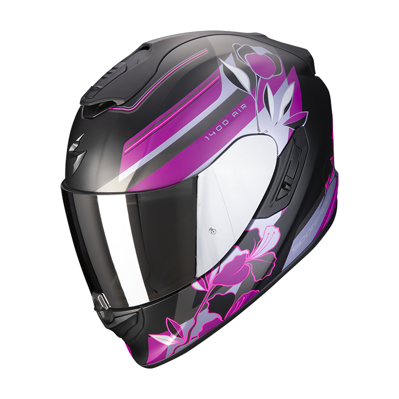 Scorpion Exo-1400 Air Gaia Matt Black-Pink S